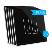 Zestaw 5 przełączników wifi E2 PLUS - do świateł i bram, łatwa automatyzacja domu